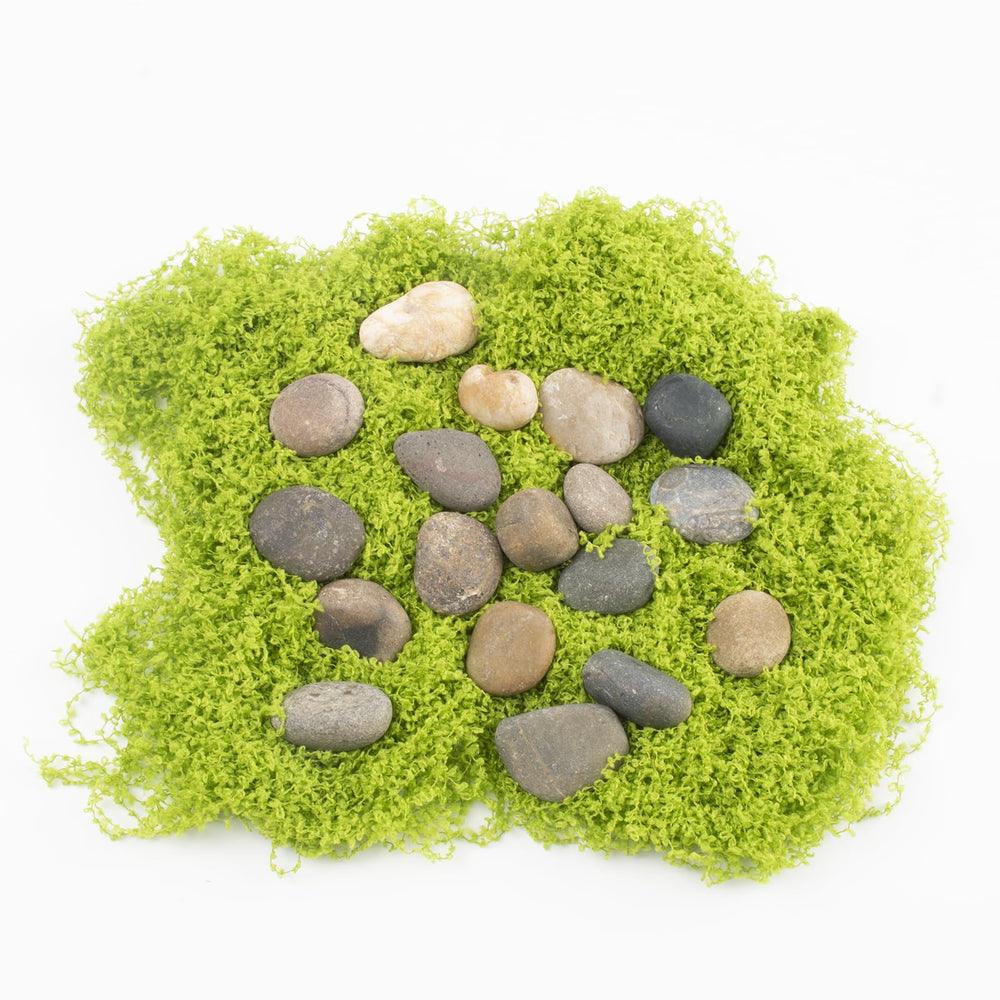 LOOIOOJ decorative pathway with pebbles improving erosion control and aesthetic benefit: stable walking surface