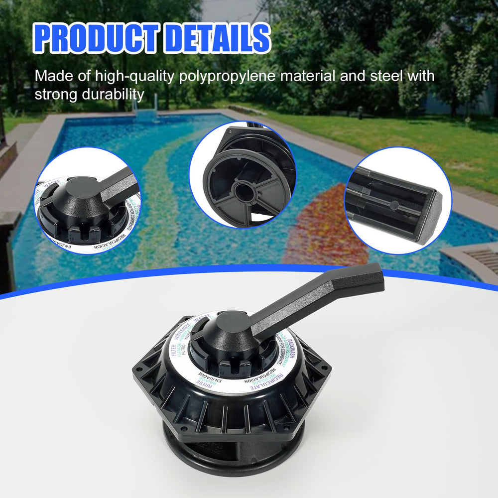 loosoo valve beside a hand for scale showing compact design and easy handling