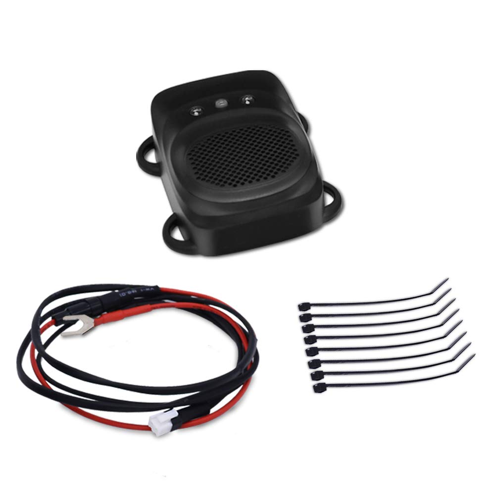 loraffe motion sensor detail highlighting auto standby after driving benefit