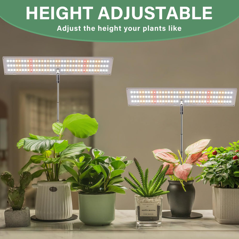 LORDEM close-up LED array highlighting full-spectrum LEDs for healthy plant growth