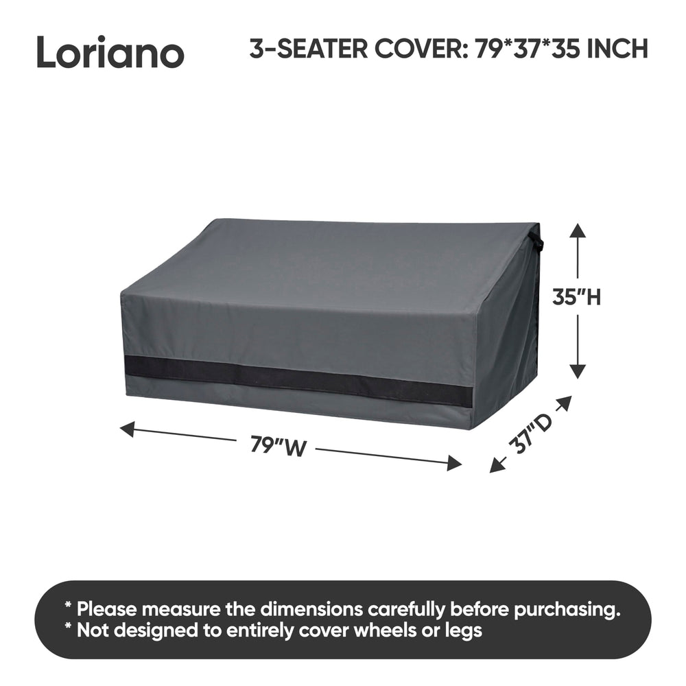 loriano close-up of 600D oxford texture highlighting heavy-duty durability