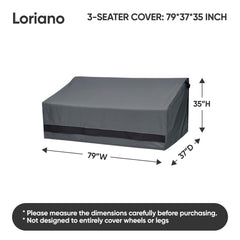 loriano close-up of 600D oxford texture highlighting heavy-duty durability