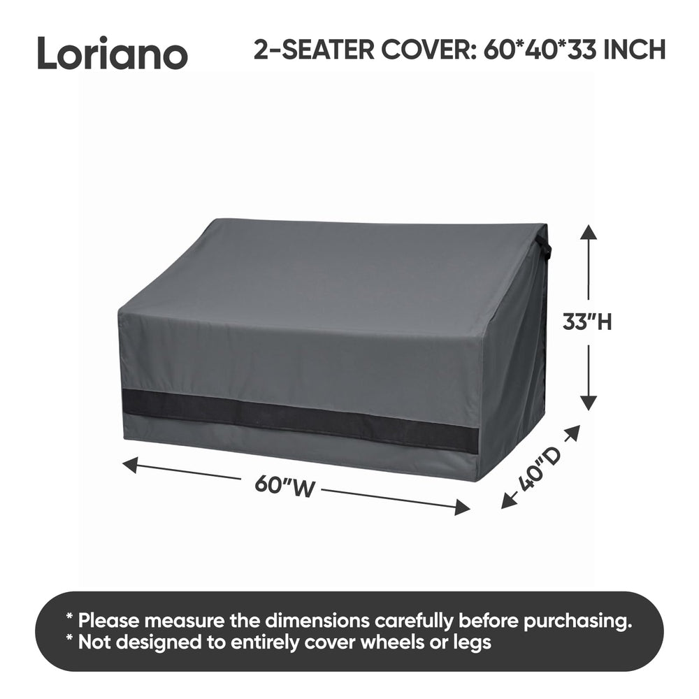 loriano close-up of 600D oxford fabric texture for durable weather resistance