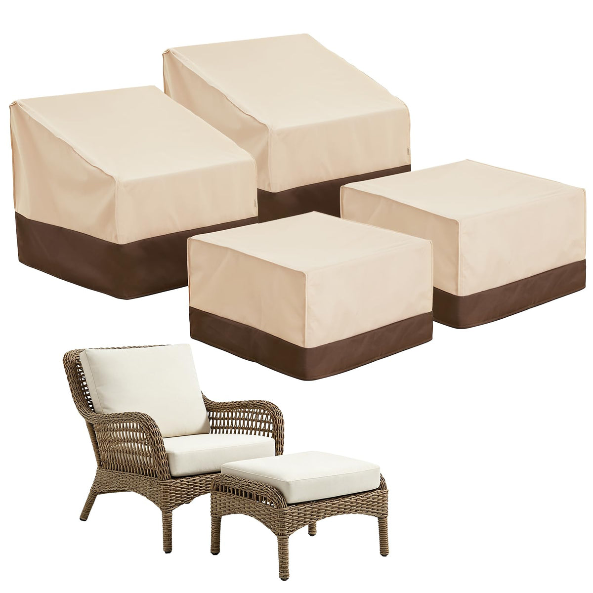 loriano front packaging view showing complete 4-piece set and neat presentation benefit