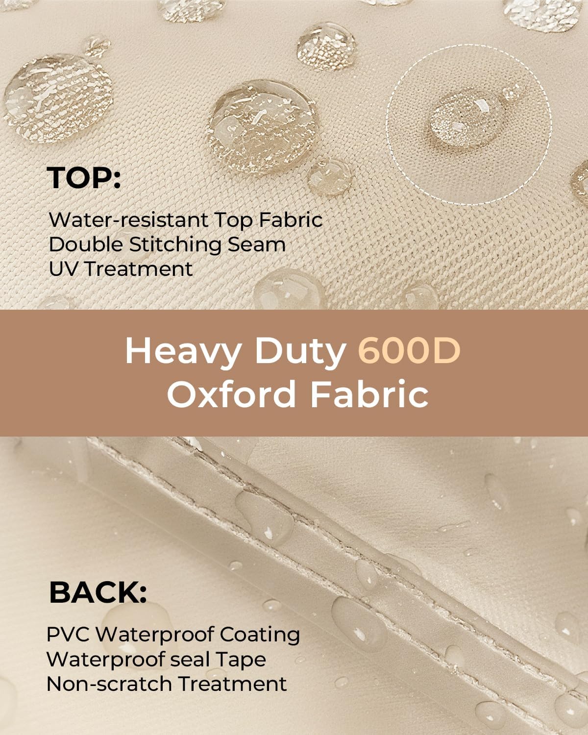 loriano padded handle and vent detail for easy removal and reduced condensation