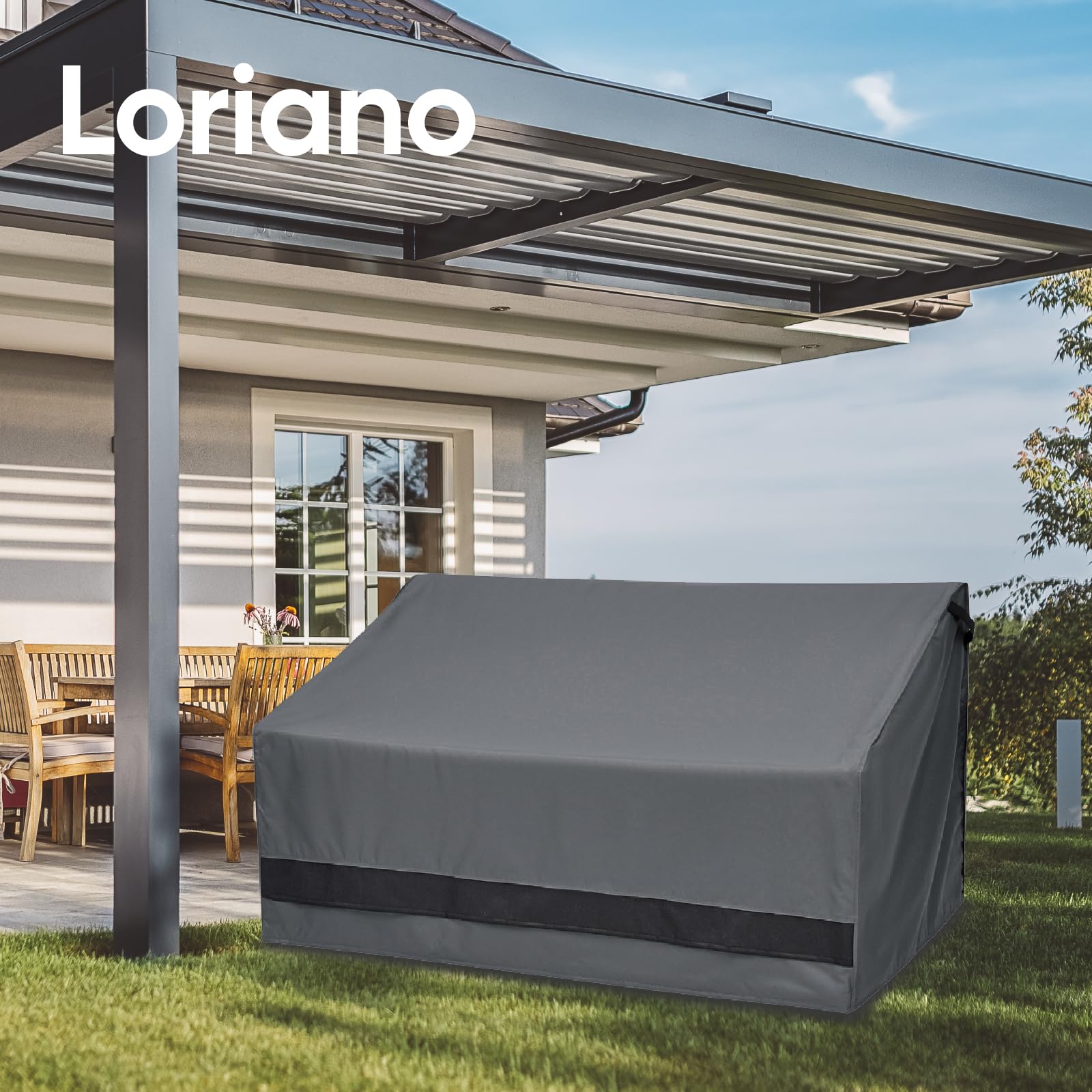 loriano scale comparison with measuring tape confirming 60x40x33 inch fit