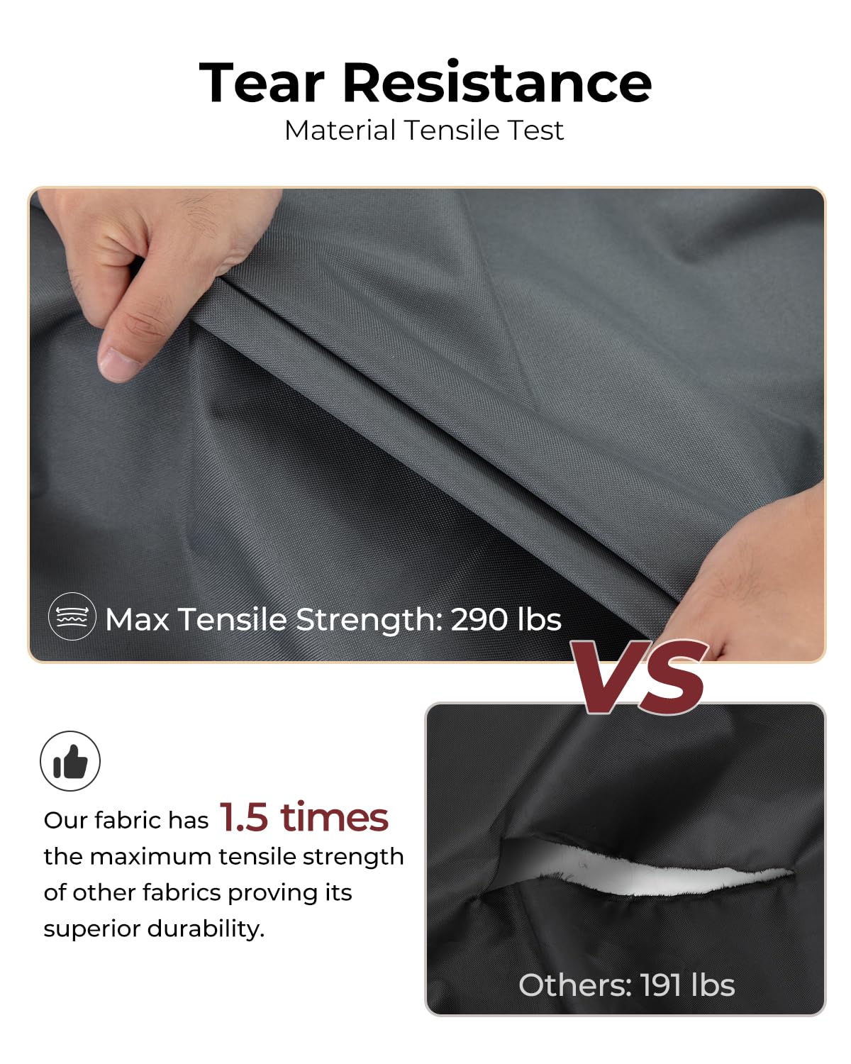 loriano size comparison with rulers showing cover dimensions for chairs loveseat table
