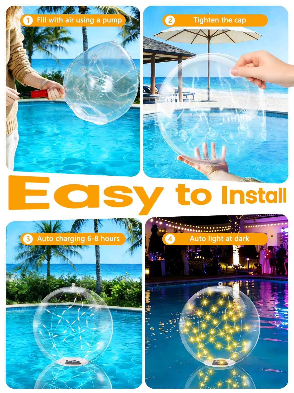 LORRYTE light hanging from a tree branch adding decorative outdoor mood lighting