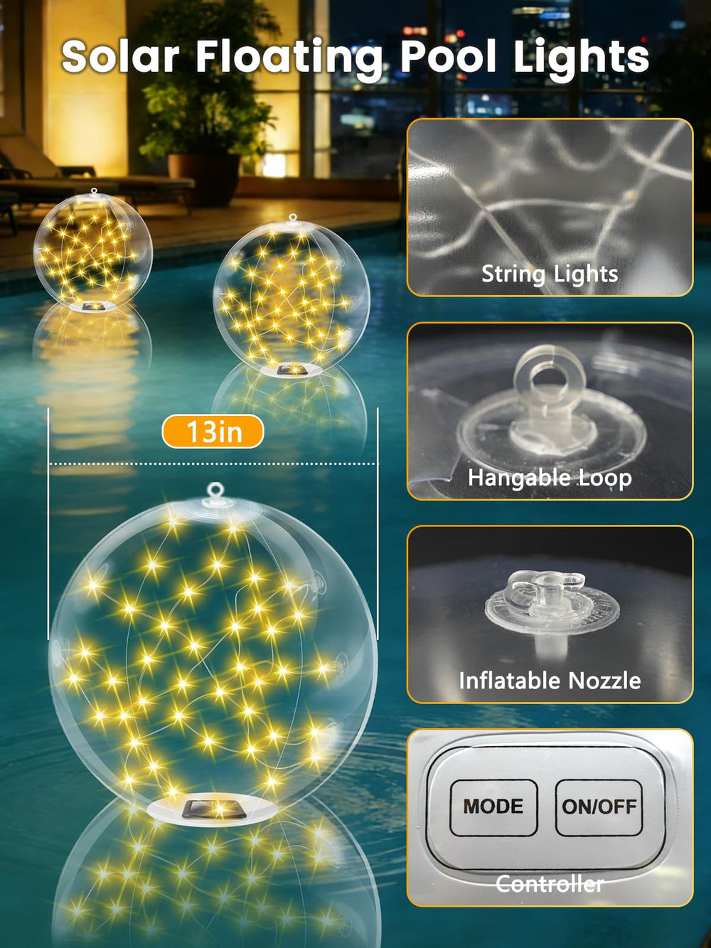 LORRYTE valve detail for quick inflation and easy setup saving time at poolside