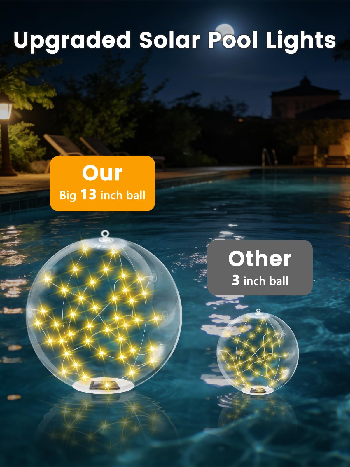 LORRYTE pair on patio table enhancing party decor and soft evening atmosphere