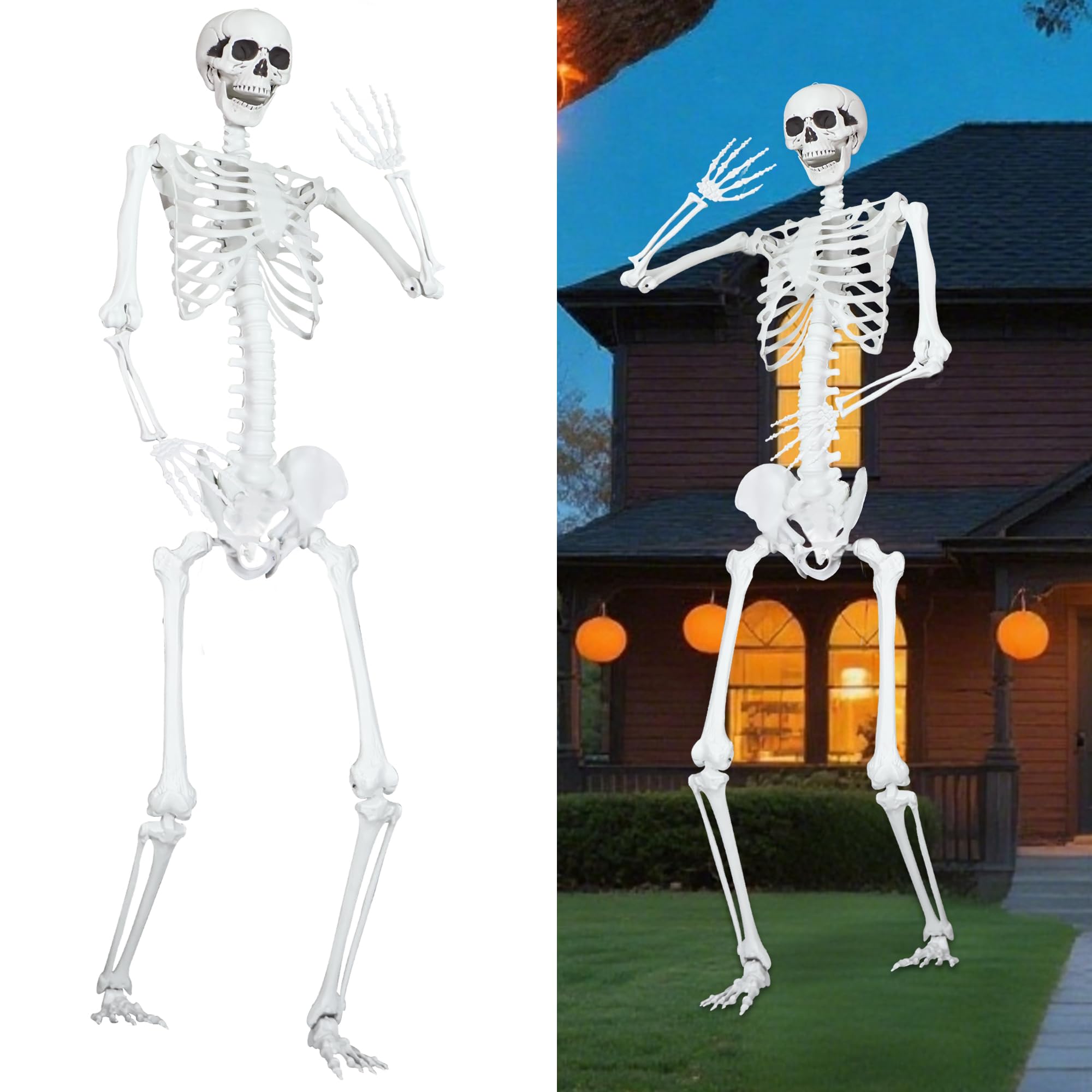 LOSFOTBO full-body front view showing life-size presence and dramatic impact