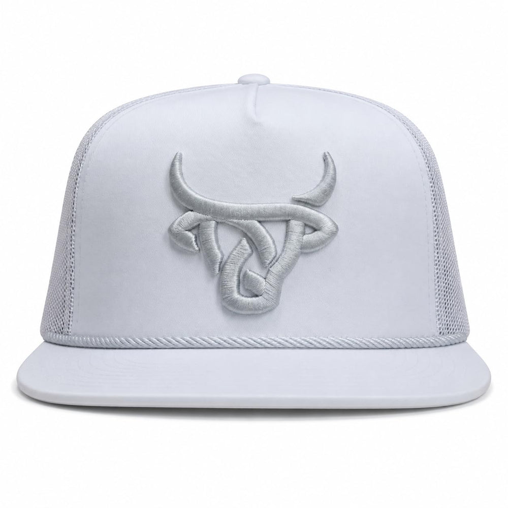 LOST CALF front view showing 3D logo and structured shape for instant recognition