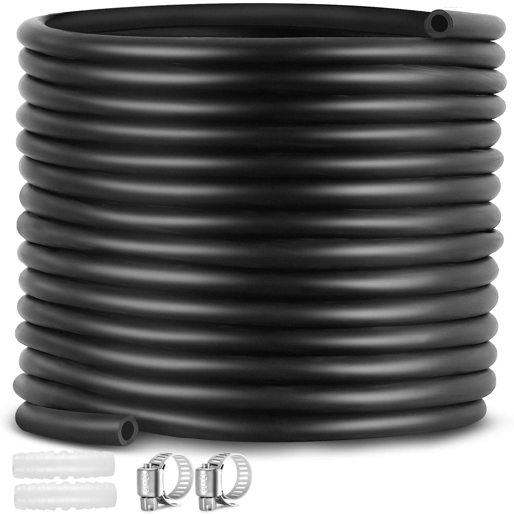 LOSTRONAUT coiled 100' hose front packaging showing full length and contents, durable supply