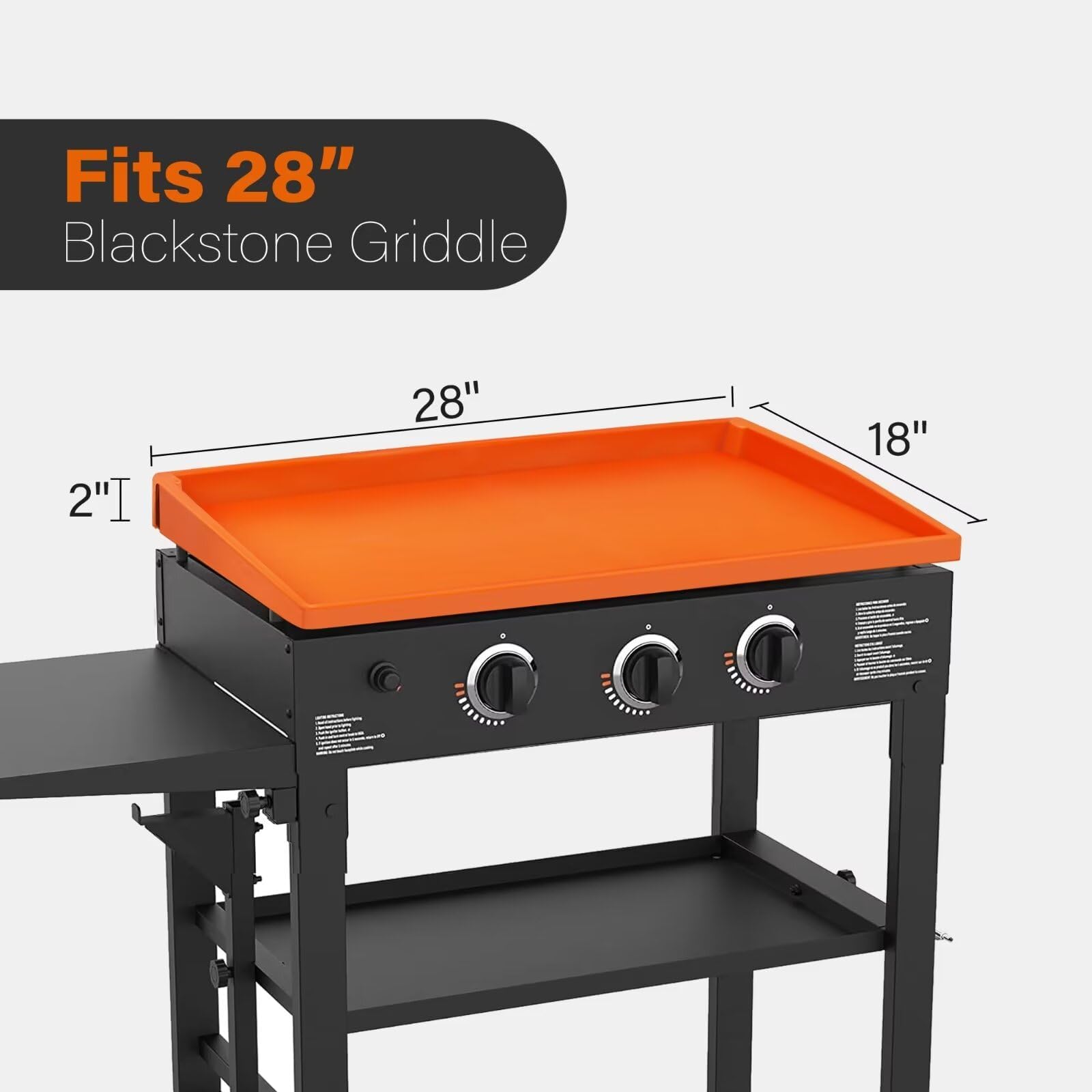 LotFancy on backyard griddle in lifestyle setting for outdoor protection