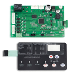 LOTMOVE control board front view showing layout and mounting points for easy replacement