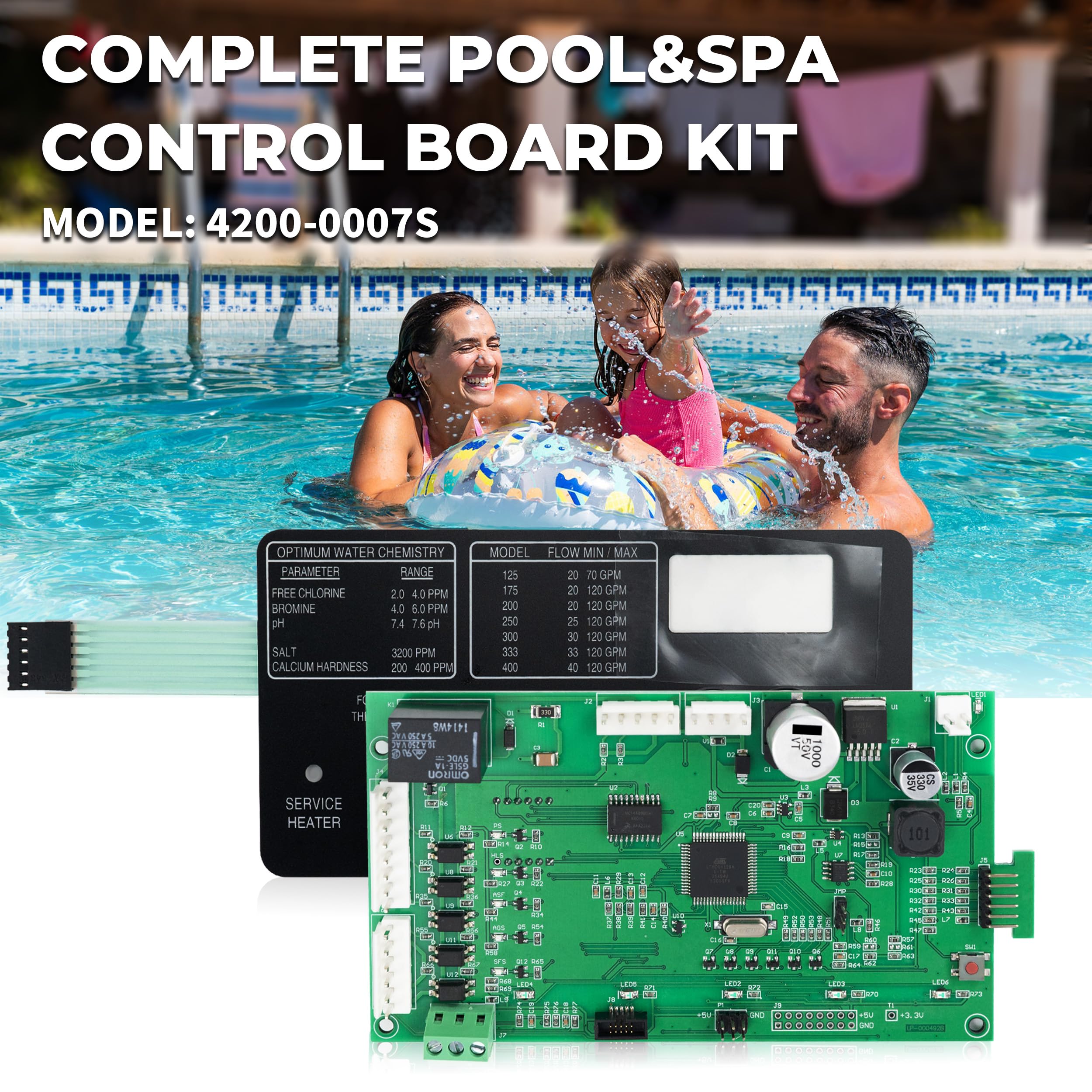 LOTMOVE control board packaged with warranty card illustrating included support