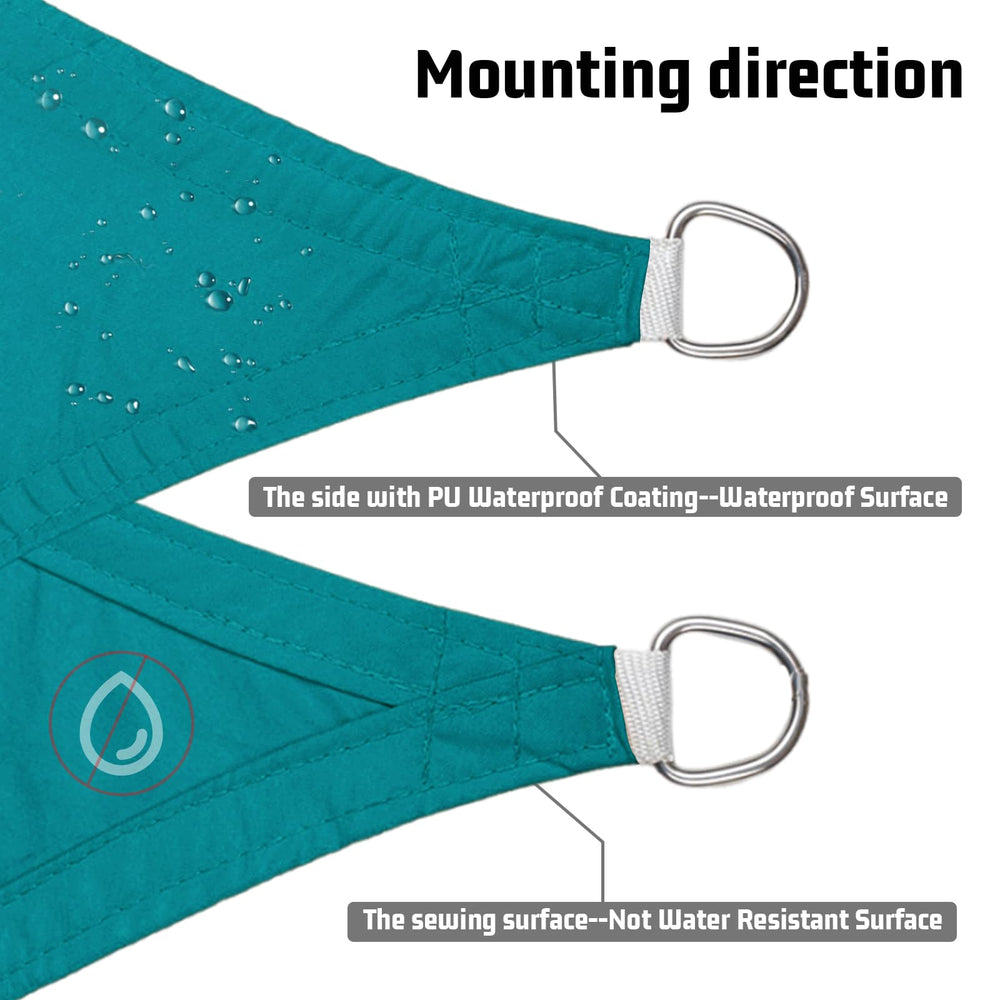 LOVE STORY close-up of 160GSM PU-coated fabric texture showing durable waterproof surface