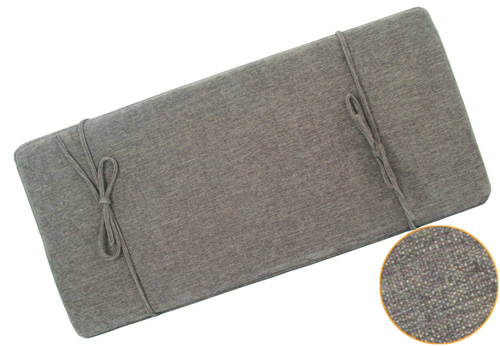 Loveboat size comparison with ruler illustrating 30x14 inch fit for narrow benches