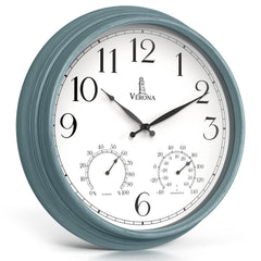 Lovely Home Essentials front view showing large legible clock face and hands for easy time checks