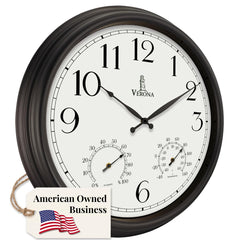 Lovely Home Essentials front view showing large readable 24-inch dial and clear numerals