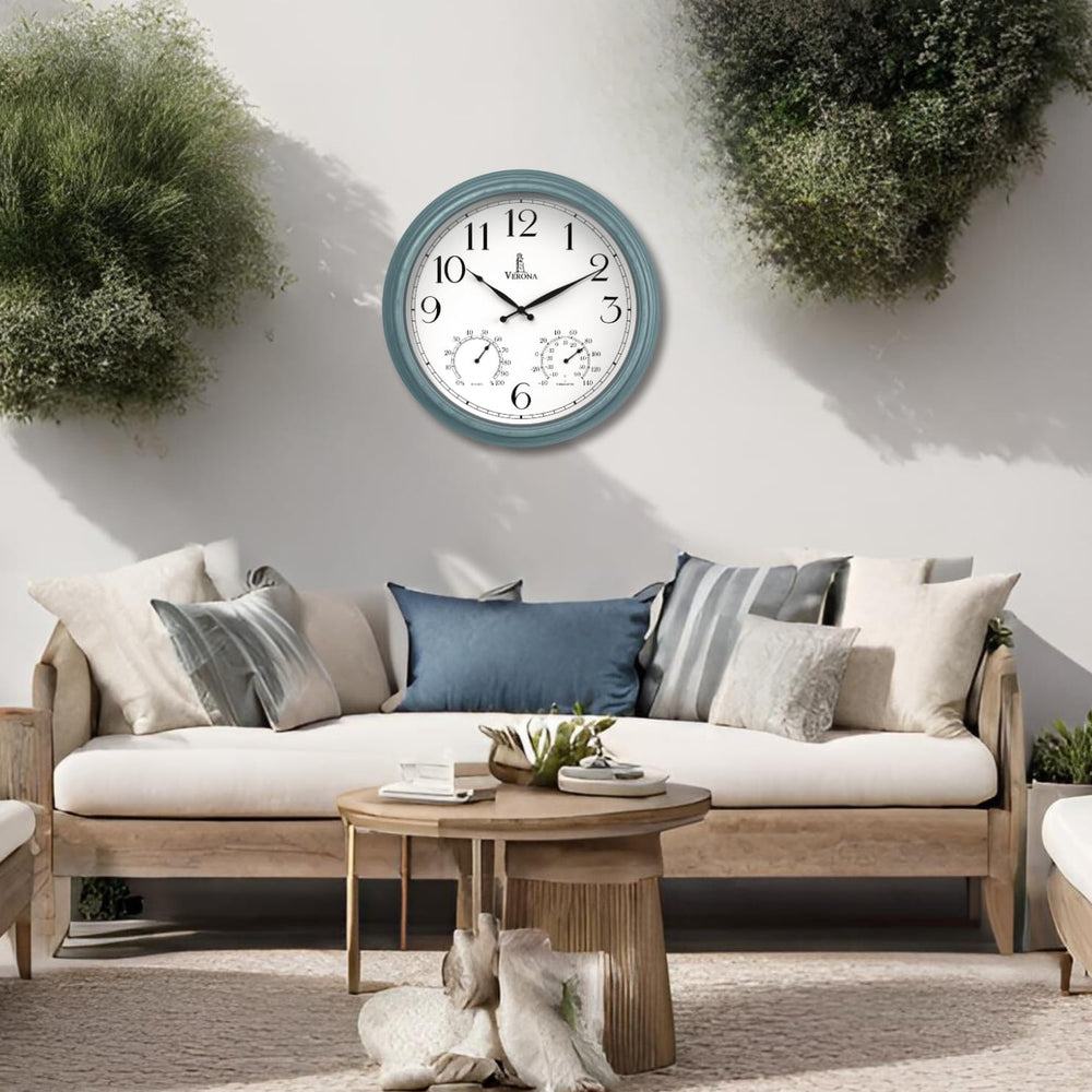 Lovely Home Essentials side profile showing 2.75 inch depth and durable frame for outdoor use
