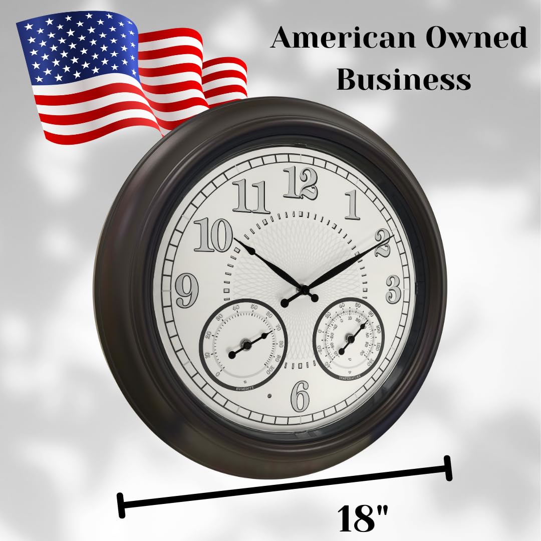 Lovely Home Essentials thermometer and hygrometer detail giving quick environmental info
