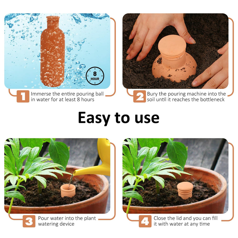 Lovely Ran lid detail and top fill opening for easy refills without soil contamination