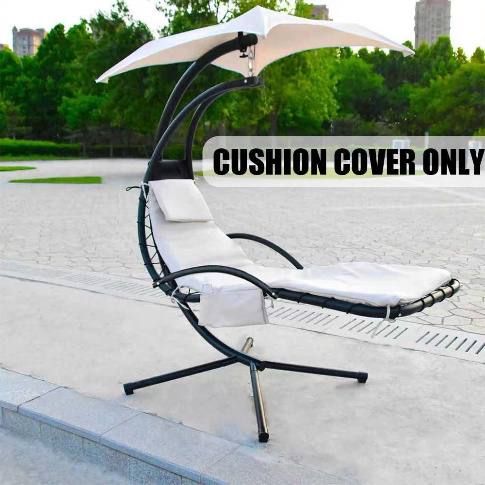LoveNreal installed on hanging lounge chair outdoors for comfortable seating benefit