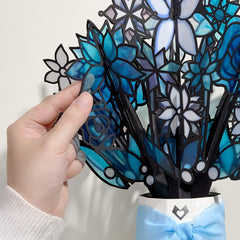 Lovepop open bouquet full view creating a 12-inch three-dimensional decorative display