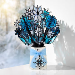 Lovepop side profile highlighting layered paper depth and sturdy pop-up structure