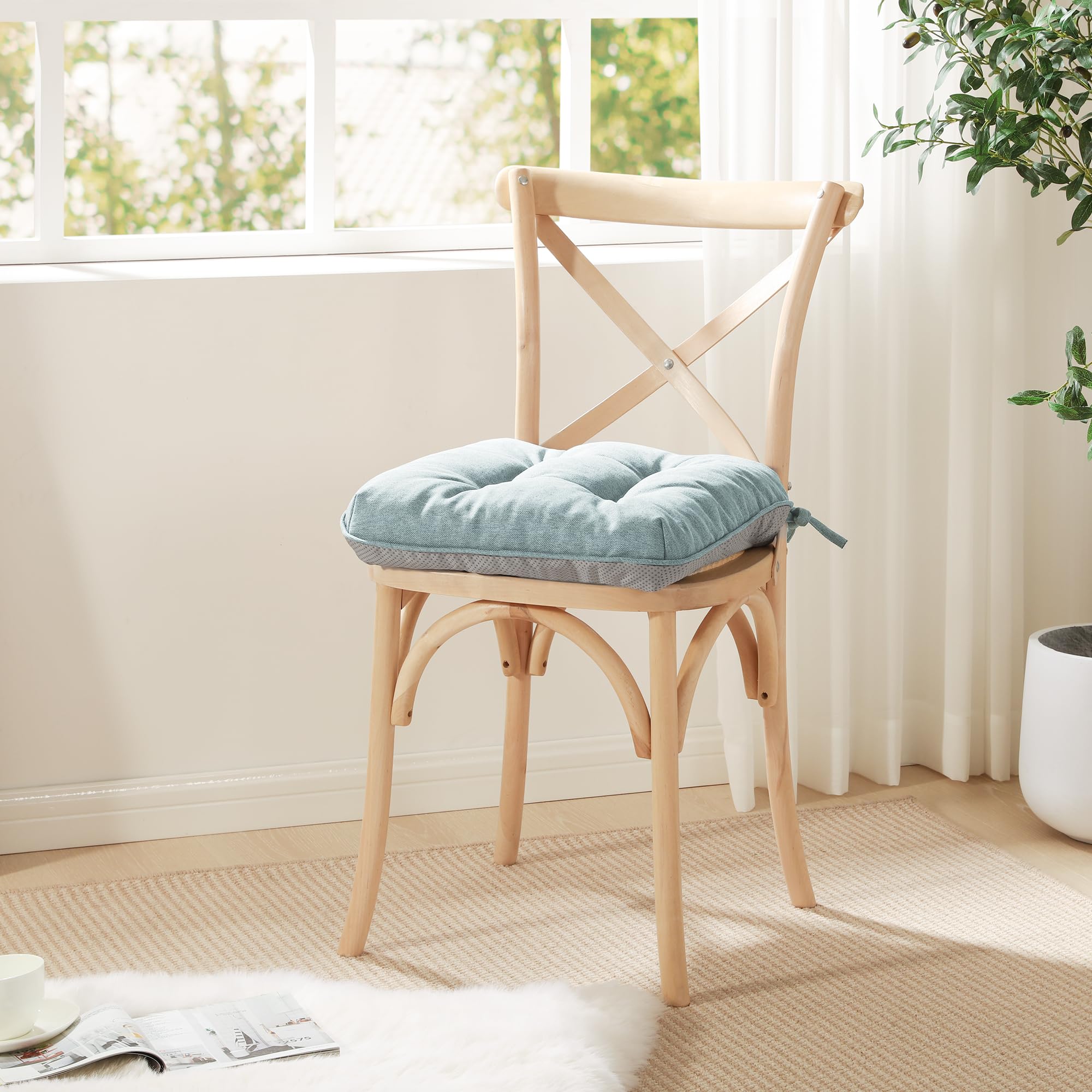 Love's cabin lifestyle dining room with cushions enhancing seating comfort