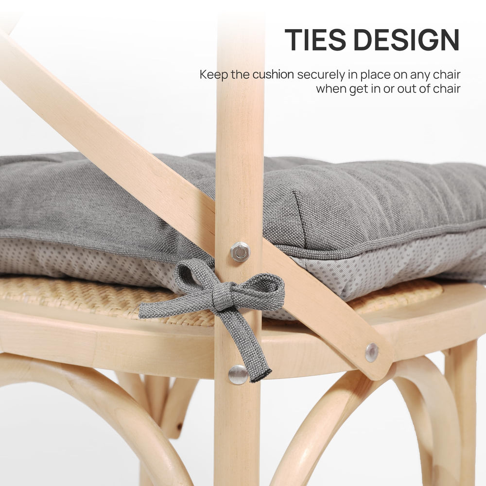 Love's cabin view of tie attachment and seam offering secure fit and durable construction
