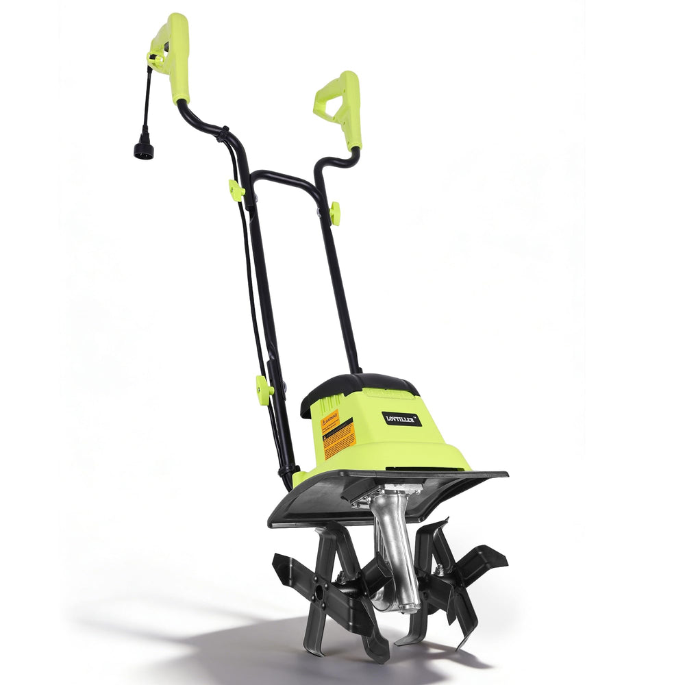 LOVTILLER front view showing compact design and easy handling benefit