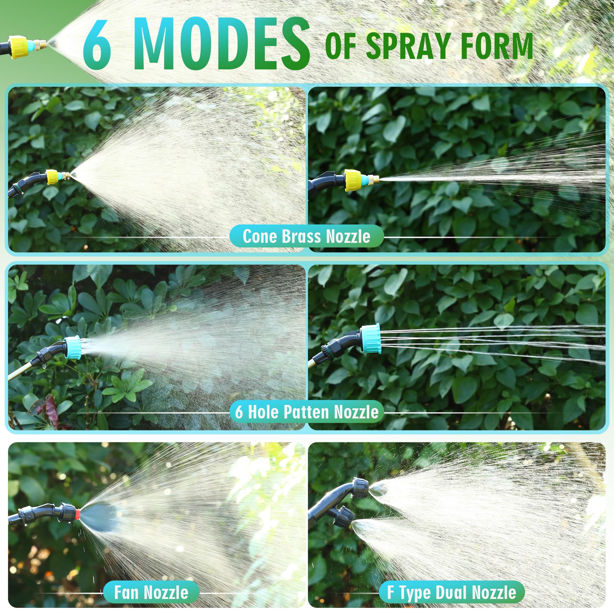 Lovydro in-use lawn spraying scene illustrating efficient yard coverage