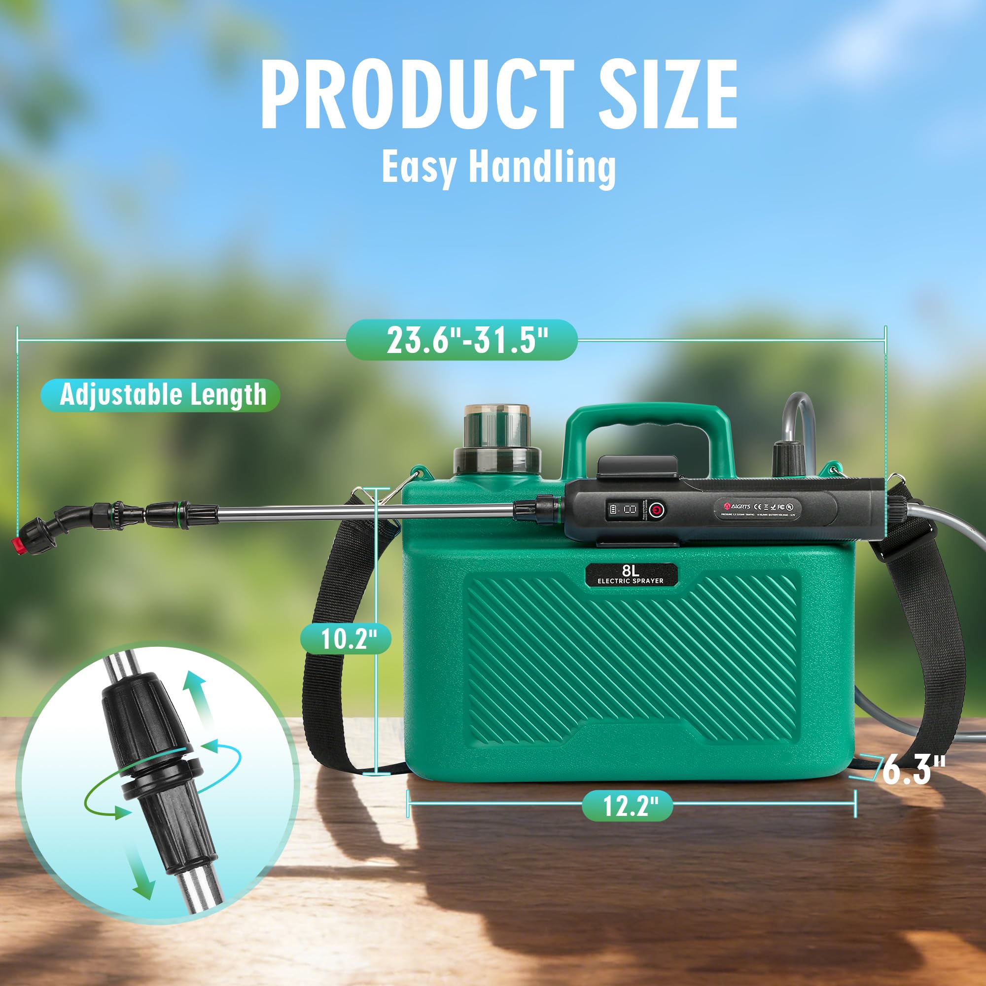 Lovydro clear tank scale and measuring cap for accurate mixing