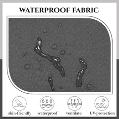 LOWEMN waterproof Oxford fabric close-up repelling spills for easy cleaning
