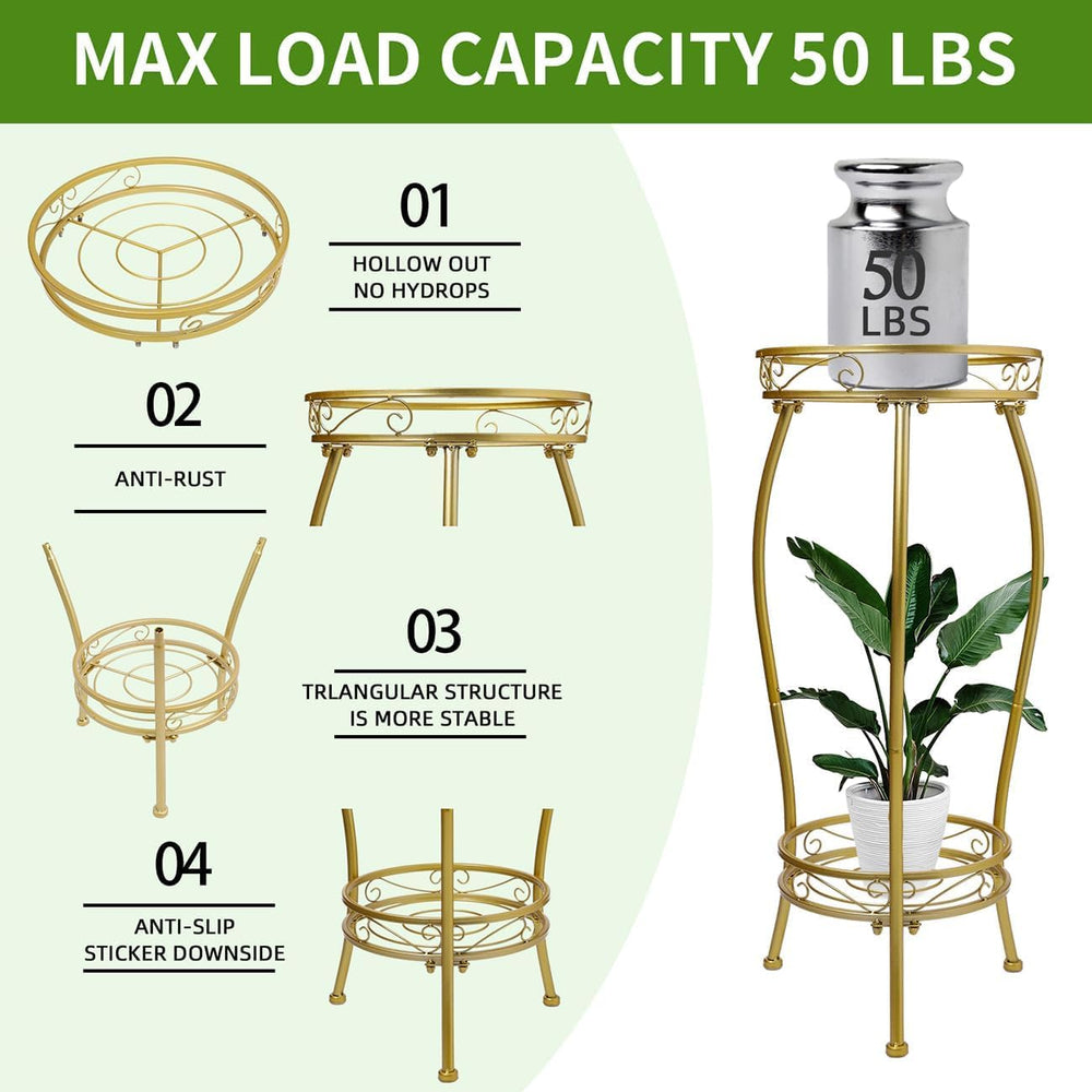 LOYAL TIGER bottom shelf holding larger pot showing durable load support benefit