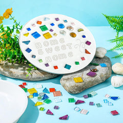 LOYIM concrete alphabet number stamps detail for clear personalized impressions