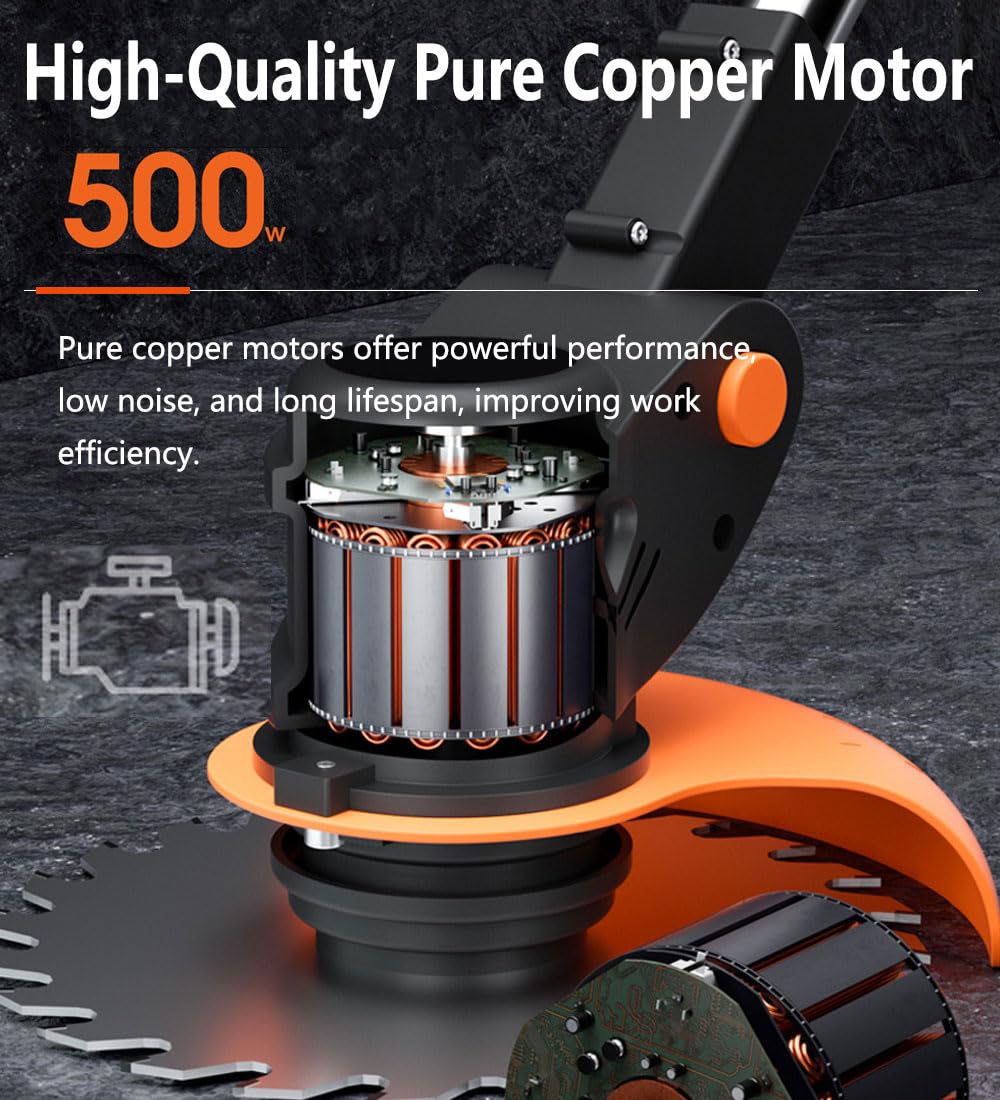 LPFGSLF dual 21V batteries and quick charger for extended runtime