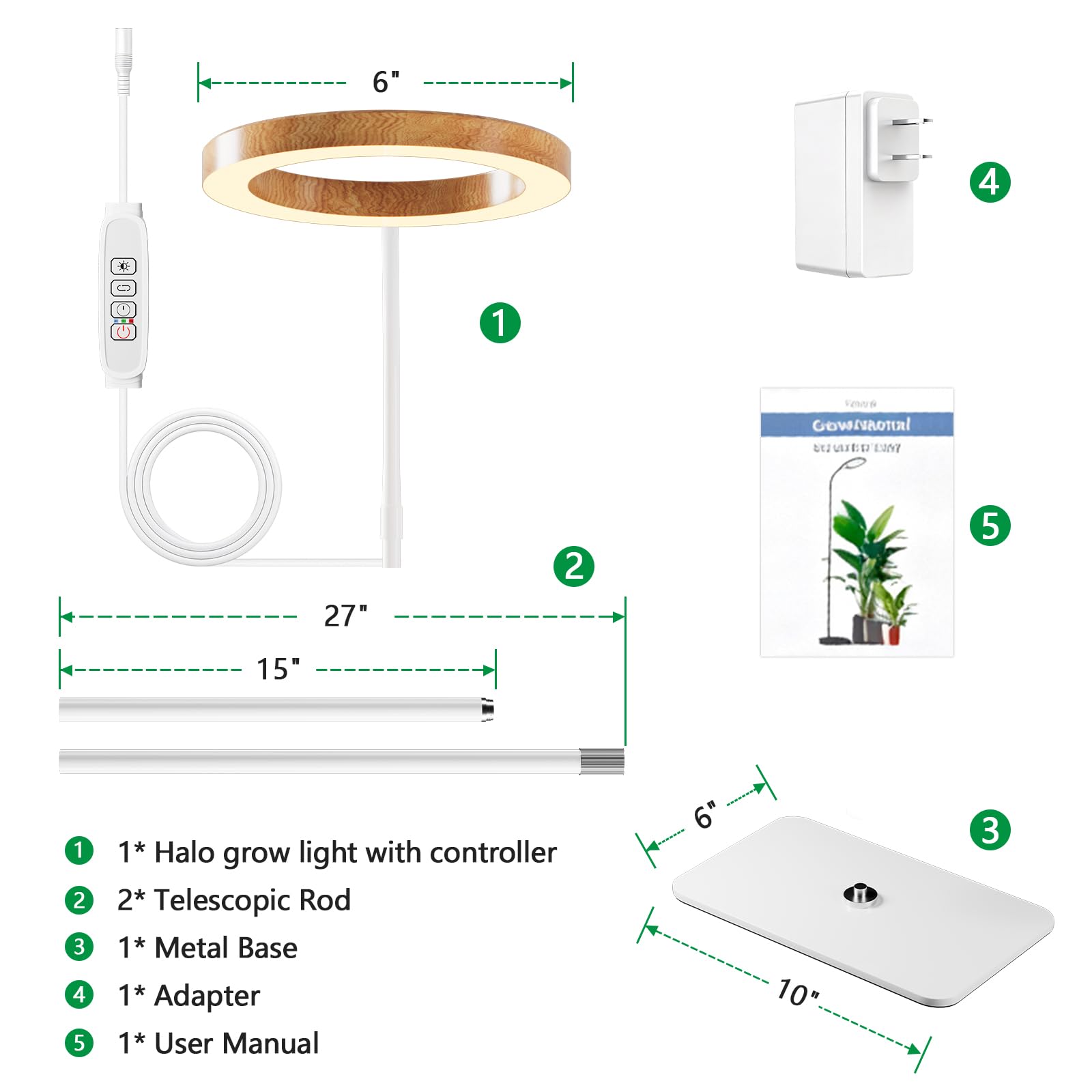 LPMZMBL lamp in living room boosting plant growth with discreet design