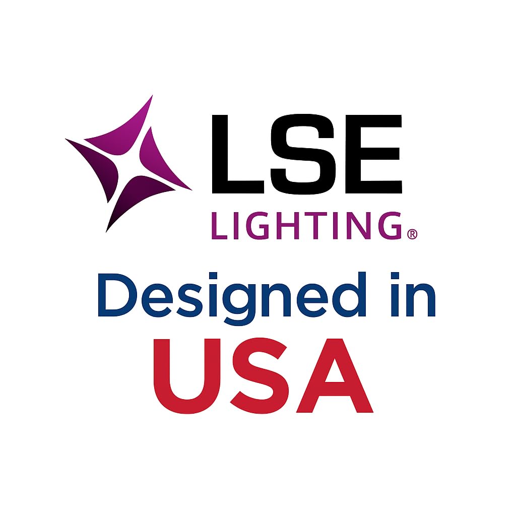 LSE Lighting bulb side profile highlighting 4-pin base for easy secure installation benefit