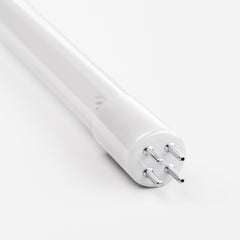 LSE Lighting close-up of glass tube texture showing even surface for reliable UV output benefit