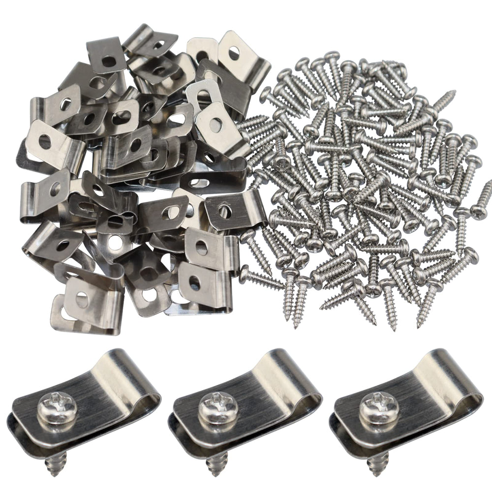 LSGCQ front packaging displaying 400 stainless steel wire clips, convenient supply