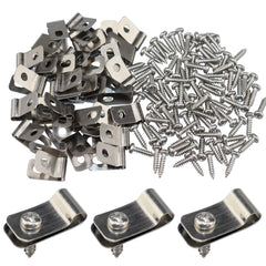LSGCQ front packaging displaying 400 stainless steel wire clips, convenient supply