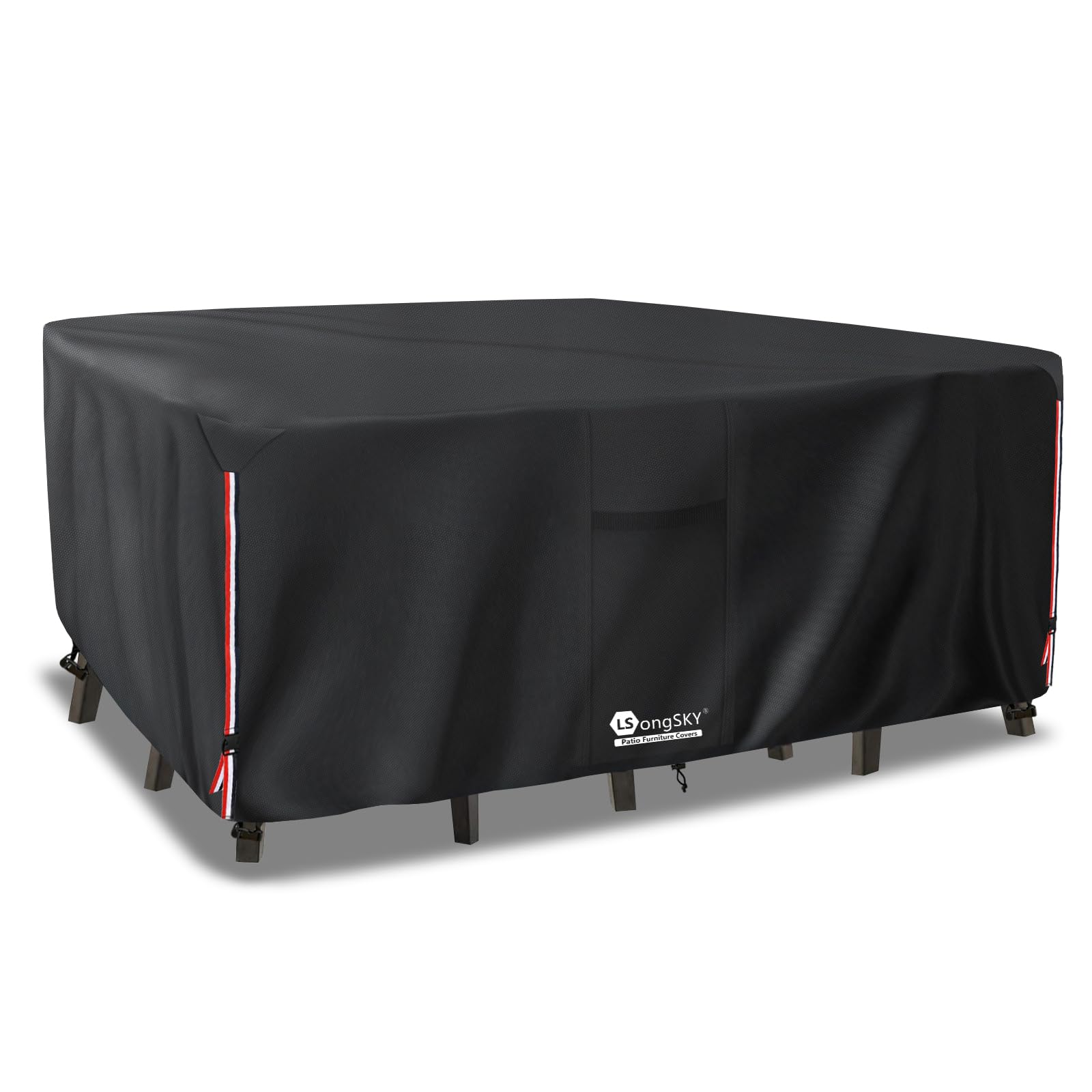 LSongSKY close-up of 600D fabric texture highlighting durable weatherproof material
