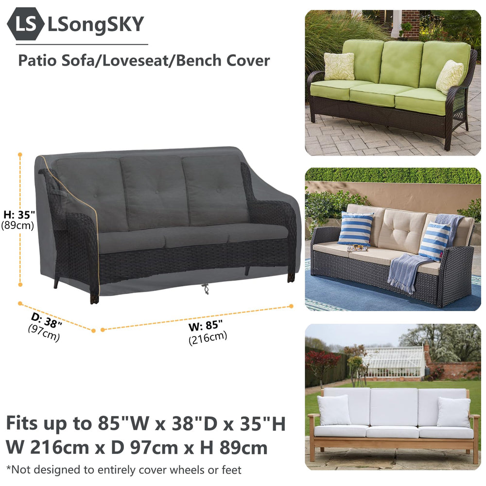 LSongSKY gusset and drawstring detail ensuring snug wraparound fit