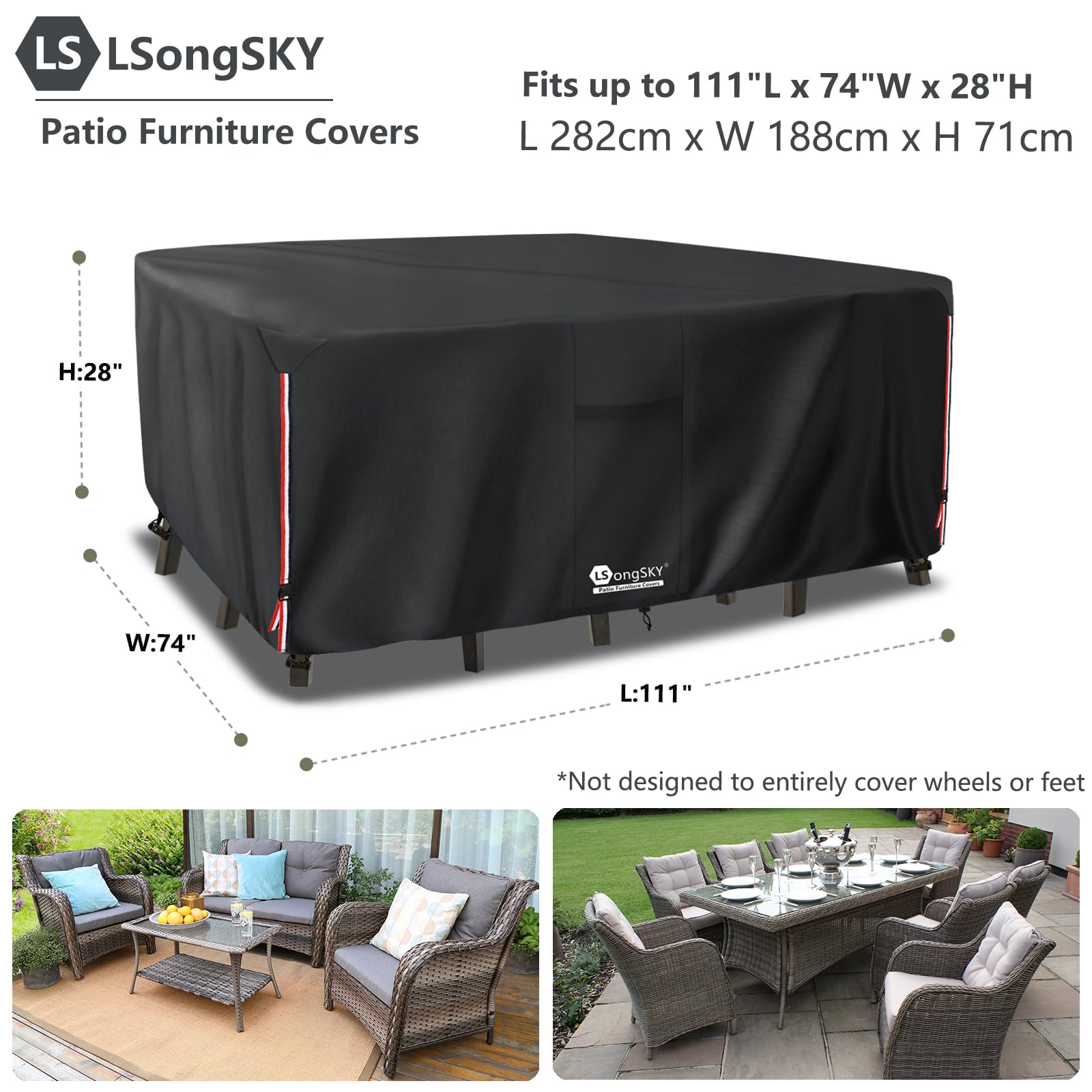 LSongSKY air vent detail that reduces condensation and prevents wind lofting