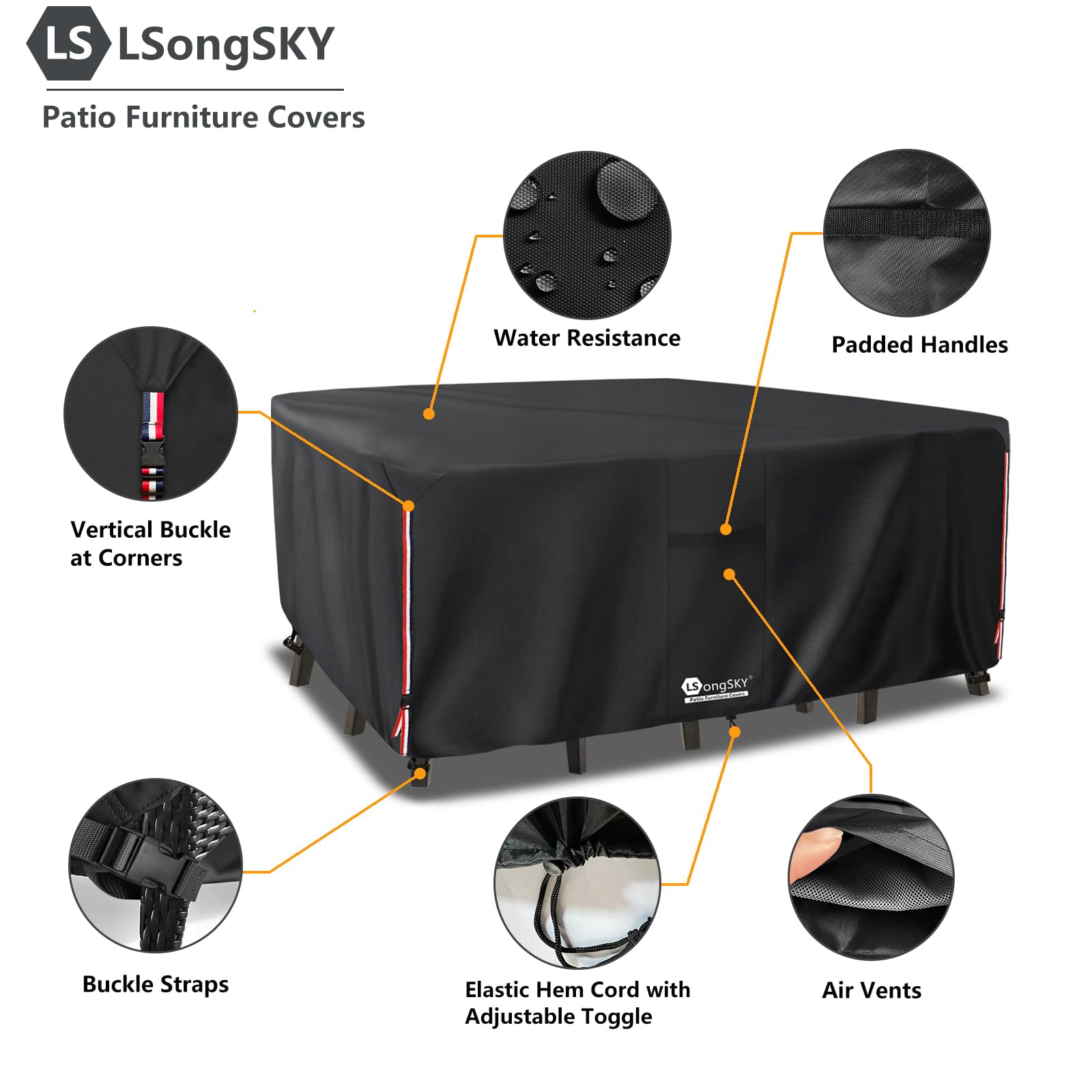 LSongSKY air vent detail reducing condensation and wind lofting