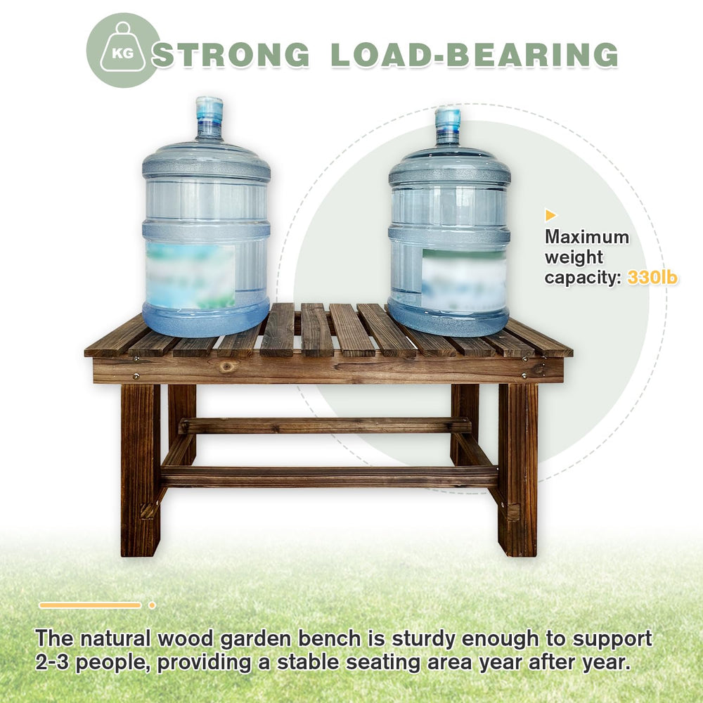 LSPYYDS bench side profile showing rungs used for shoe storage efficiency