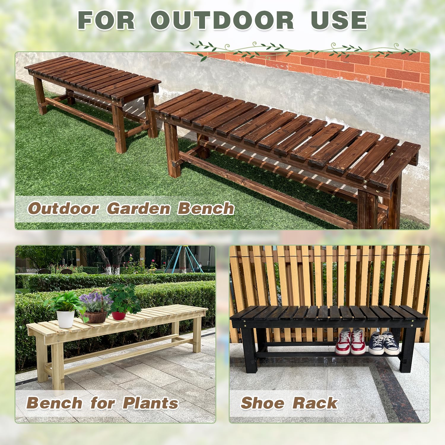 LSPYYDS bench with two adults demonstrating comfortable two-person capacity
